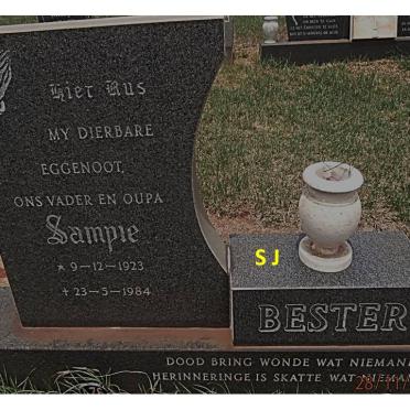 BESTER Sampie 1923-1984