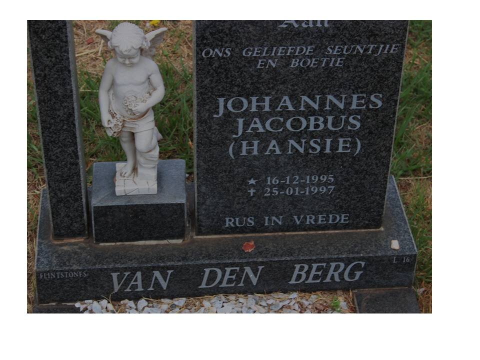 BERG Johannes Jacobus, van den 1995-1997
