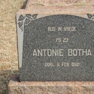 BOTHA Antonie -1960