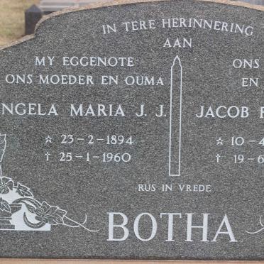 BOTHA - all BOTHA surnames / Alle Botha vanne