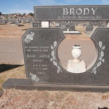 BRODY Isaac Jacob 1939-1987