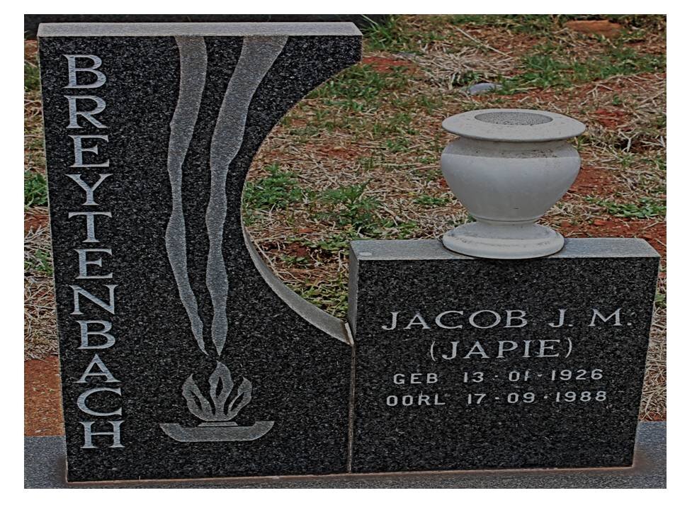 BREYTENBACH Jacob J.M. 1926-1988