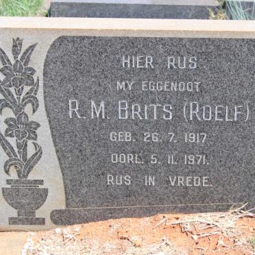 BRITS R.M. 1917-1971