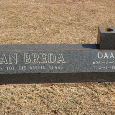 BREDA Daan, van 1906-1986 &amp; Hester 1913-1983