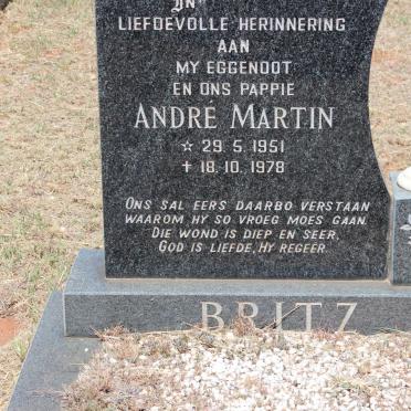 BRITZ André Martin 1951-1978
