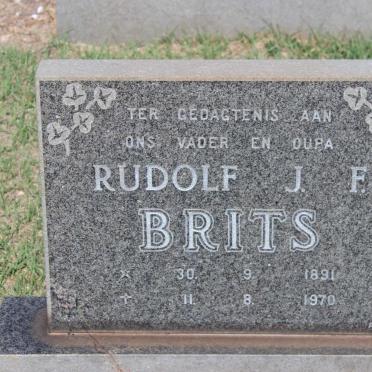 BRITS Rudolf J.F. 1891-1970