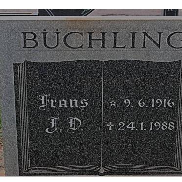 BÜCHLING Frans J.D. 1916-1988