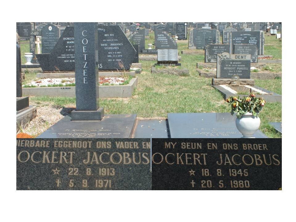 COETZEE Ockert Jacobus 1913-1971 :: COETZEE Ockert Jacobus 1945-1980