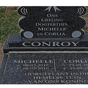CONROY Michelle 2010-2010 :: CONROY Corlia 2010-2010