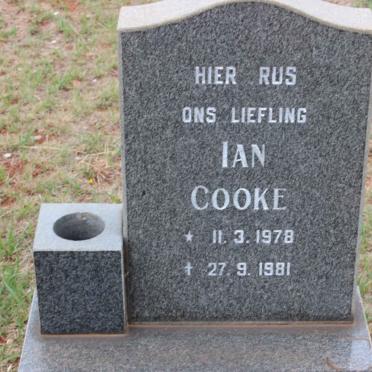COOKE Ian 1978-1981