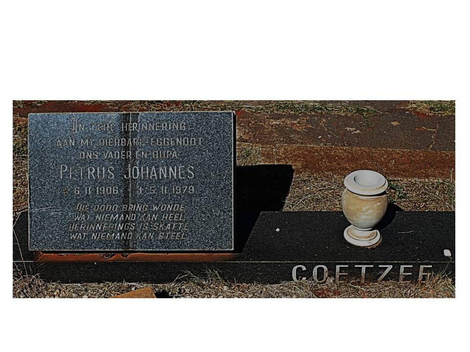 COETZEE Petrus Johannes 1906-1979