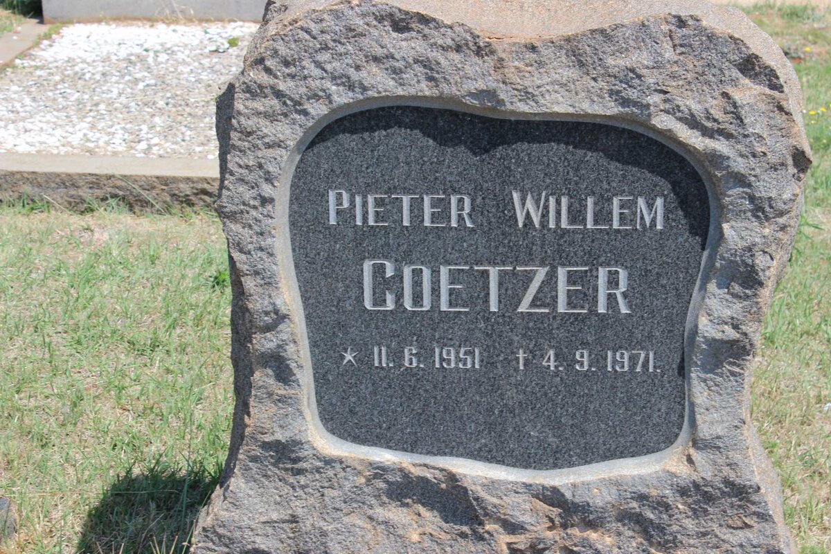 COETZER Pieter Willem 1951-1971