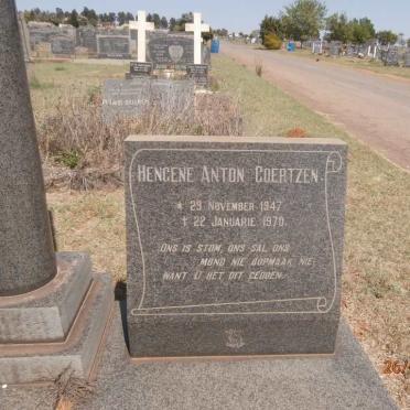 COERTZEN Hengene Anton 1947-1970