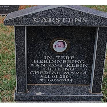 CARSTENS Cherize Maria 2004-2004
