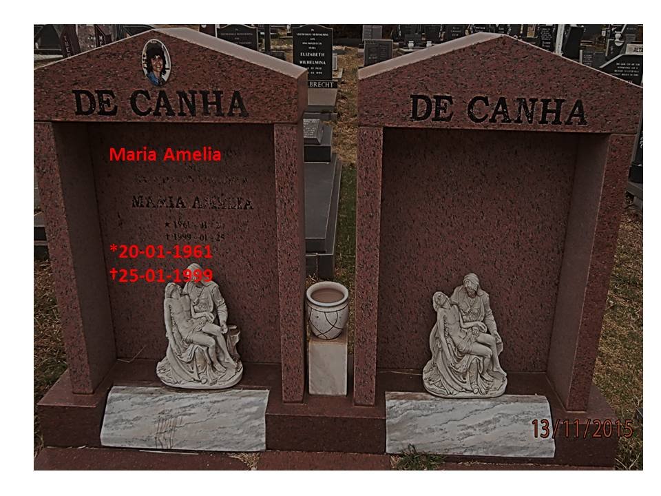 CANHA Maria Amelia, de 1961-1999