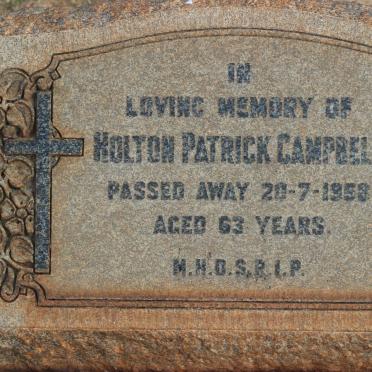 CAMPBELL Holton Patrick -1953