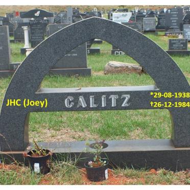 CALITZ J.H.C. 1938-1984