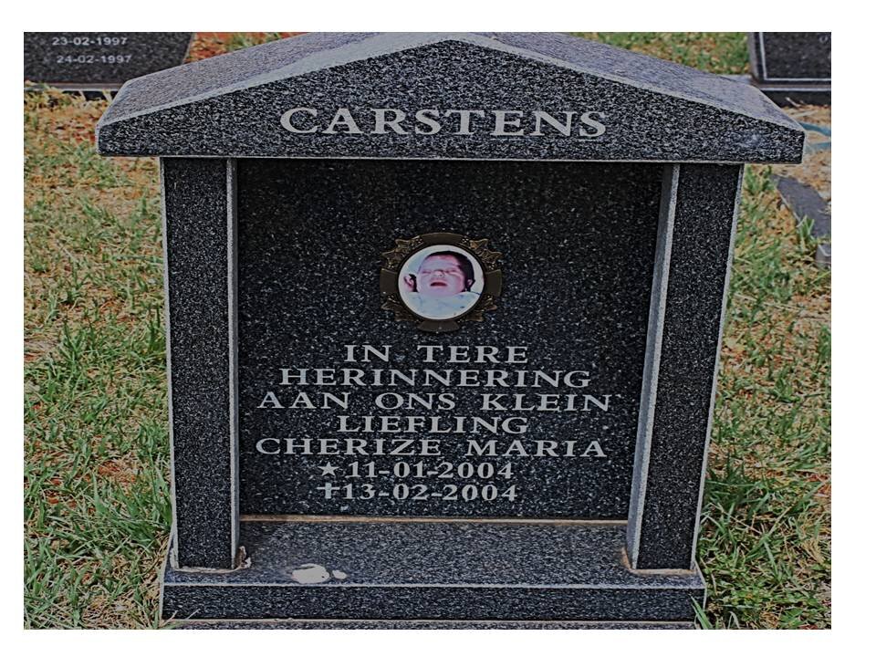 CARSTENS Cherize Maria 2004-2004