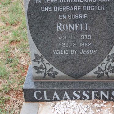 CLAASSENS Ronell 1979-1982