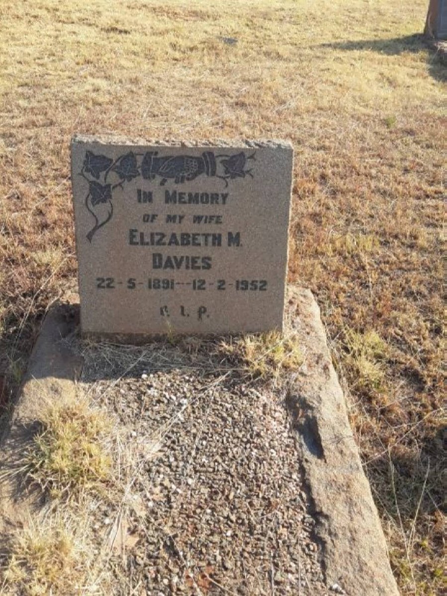 DAVIES Elizabeth M. 1891-1952