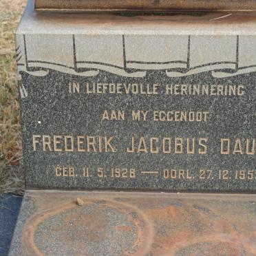 DAUTH Frederik Jacobus 1928-1959