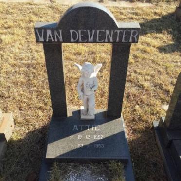 DEVENTER Attie, van 1952-1953