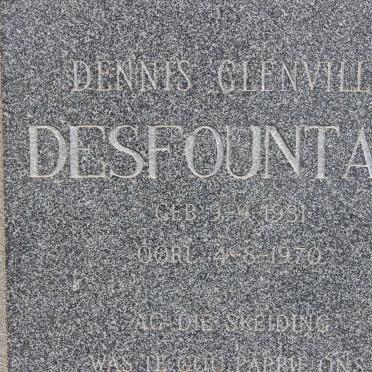 DESFOUNTAIN Dennis Glenville 1931-1970