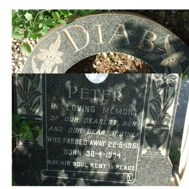 DIAB Peter 1934-1951