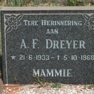 DREYER A.F. 1933-1968