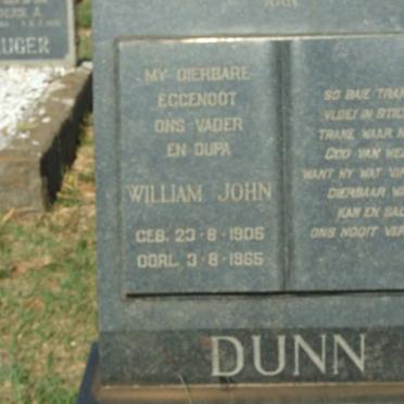 DUNN William John 1905-1965