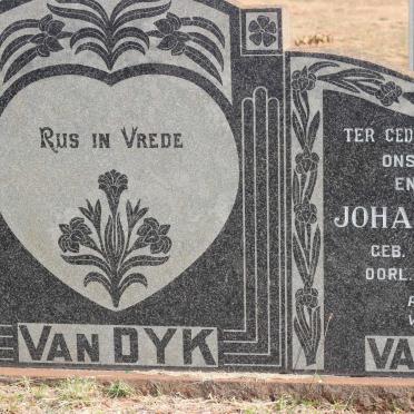 DYK Johannes H., van 1909-1985 &amp; Nettie 1912-1960