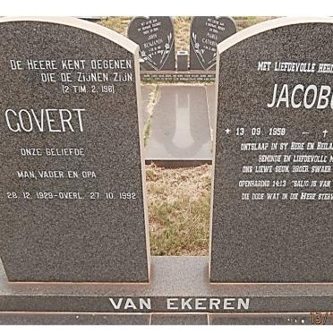 EKEREN Govert, van 1929-1992 :: VAN EKEREN Jacobus 1958-2011