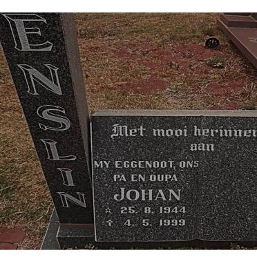 ENSLIN Johan 1944-1999