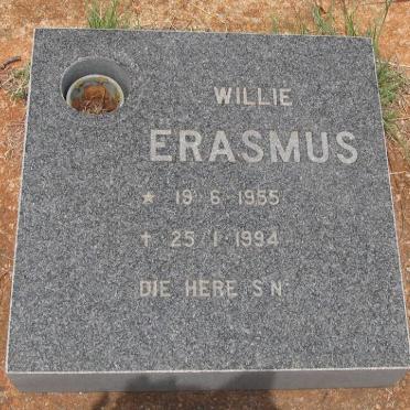 ERASMUS Willie 1955-1994