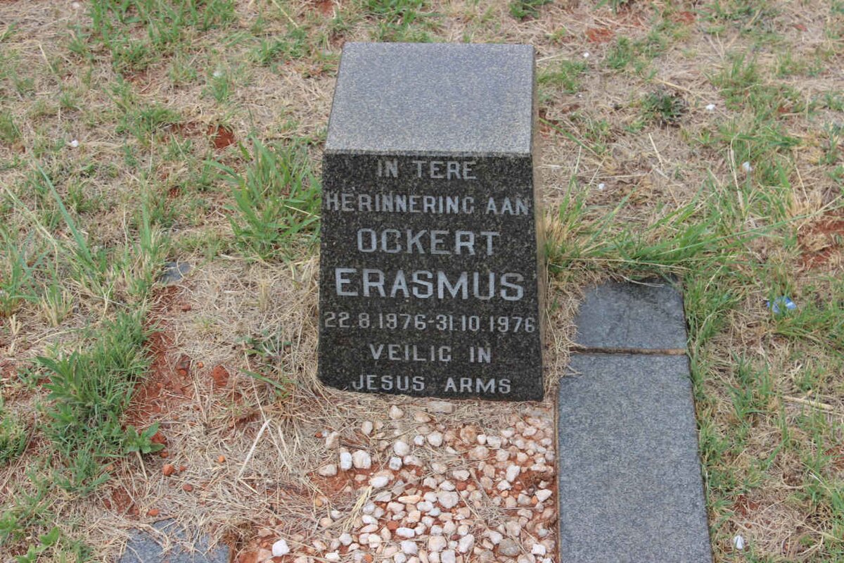 ERASMUS Ockert 1976-1976