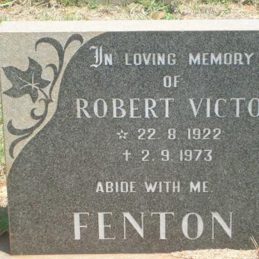 FENTON Robert Victor 1922-1973