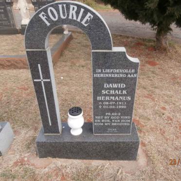 FOURIE Dawid Schalk Hermanus 1911-1990