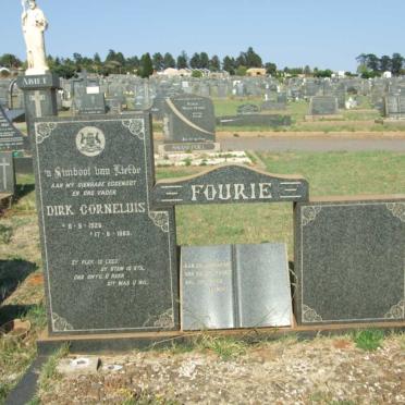 FOURIE Dirk Corneluis 1926-1965