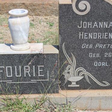 FOURIE Matthys van As 1898-1970 &amp; Johanna Hendriena PRETORIUS 1907-1979