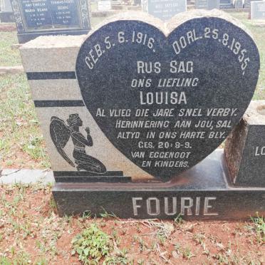 FOURIE Louisa 1916-1955