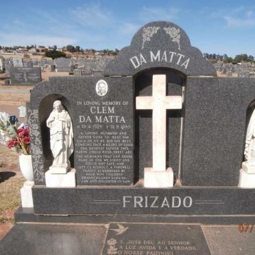 FRIZADO Clem Da Matta 1929-1985