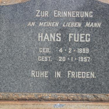 FUEG Hans 1899-1957
