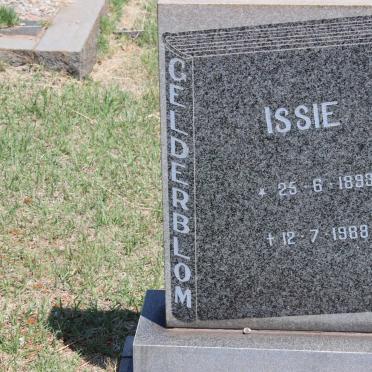 GELDERBLOM Issie 1893-1988