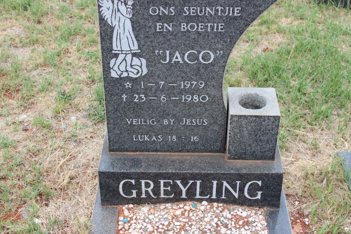 GREYLING Jaco 1979-1980
