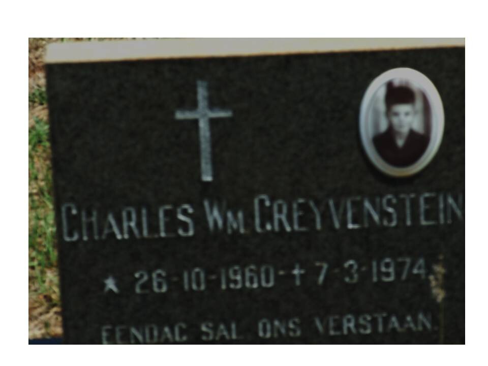 GREYVENSTEIN Charles Wm. 1960-1974
