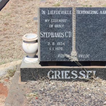 GRIESSEL Stephanus C.D. 1934-1978