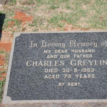 GREYLING Charles -1963