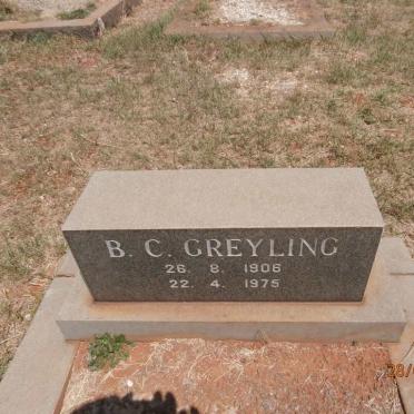 GREYLING B.C. 1906-1975