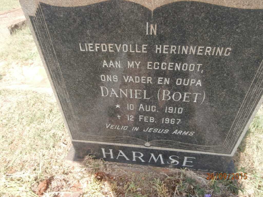HARMSE Daniel 1910-1967