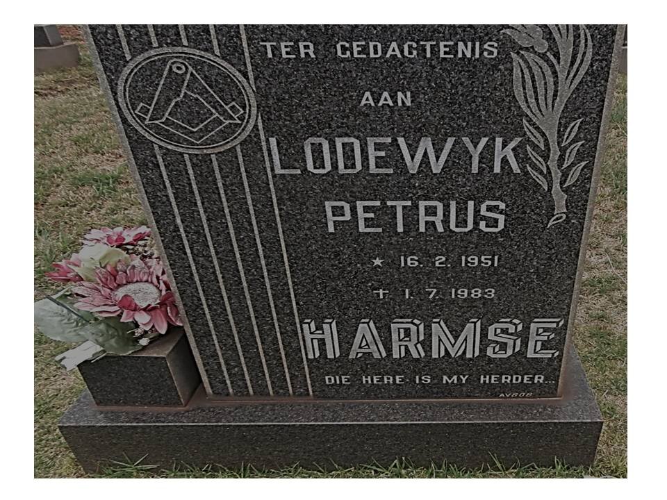 HARMSE Lodewyk Petrus 1951-1983